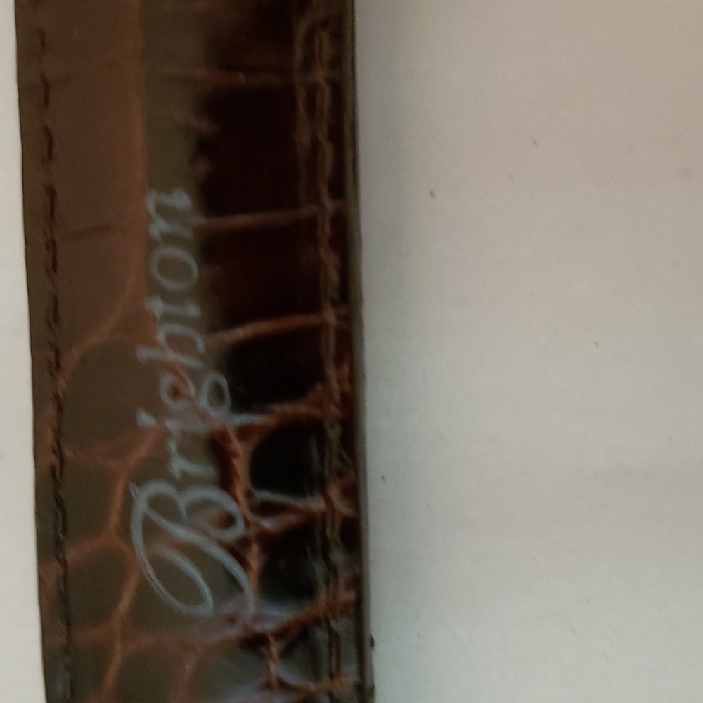 NWT Brighton belt size 36in long. Very sharp looking with the gold  and brown. - Picture 5 of 8